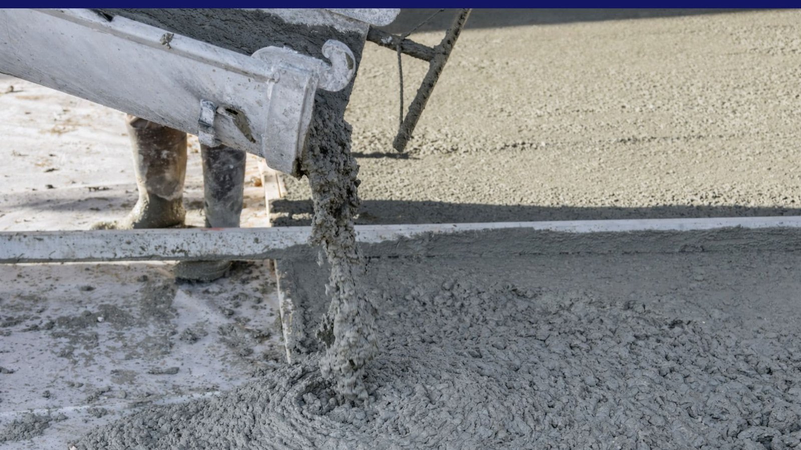 Mixer de concreto premezclado en obra